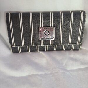 Guess Los Angeles striped wallet